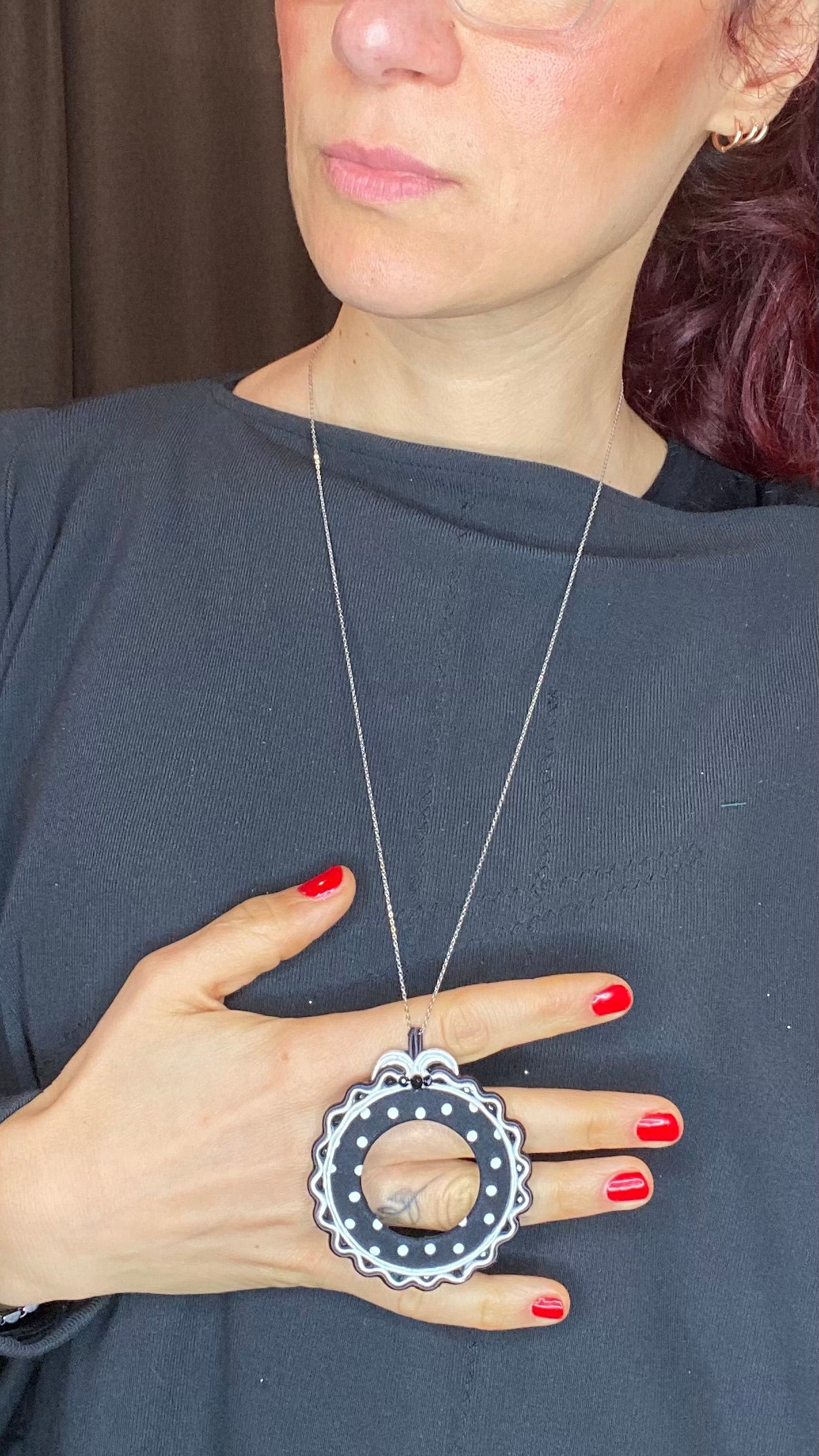 Collana/ciondolo Pois