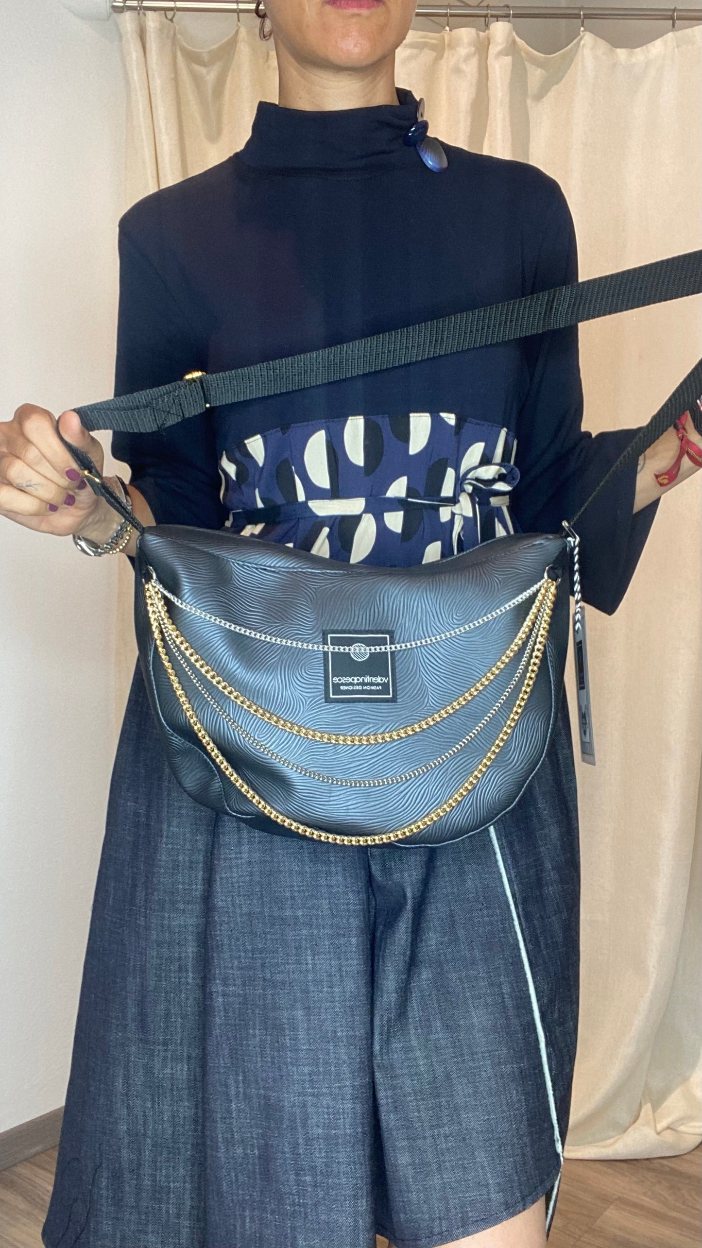 Borsa Luna London Grey piccola