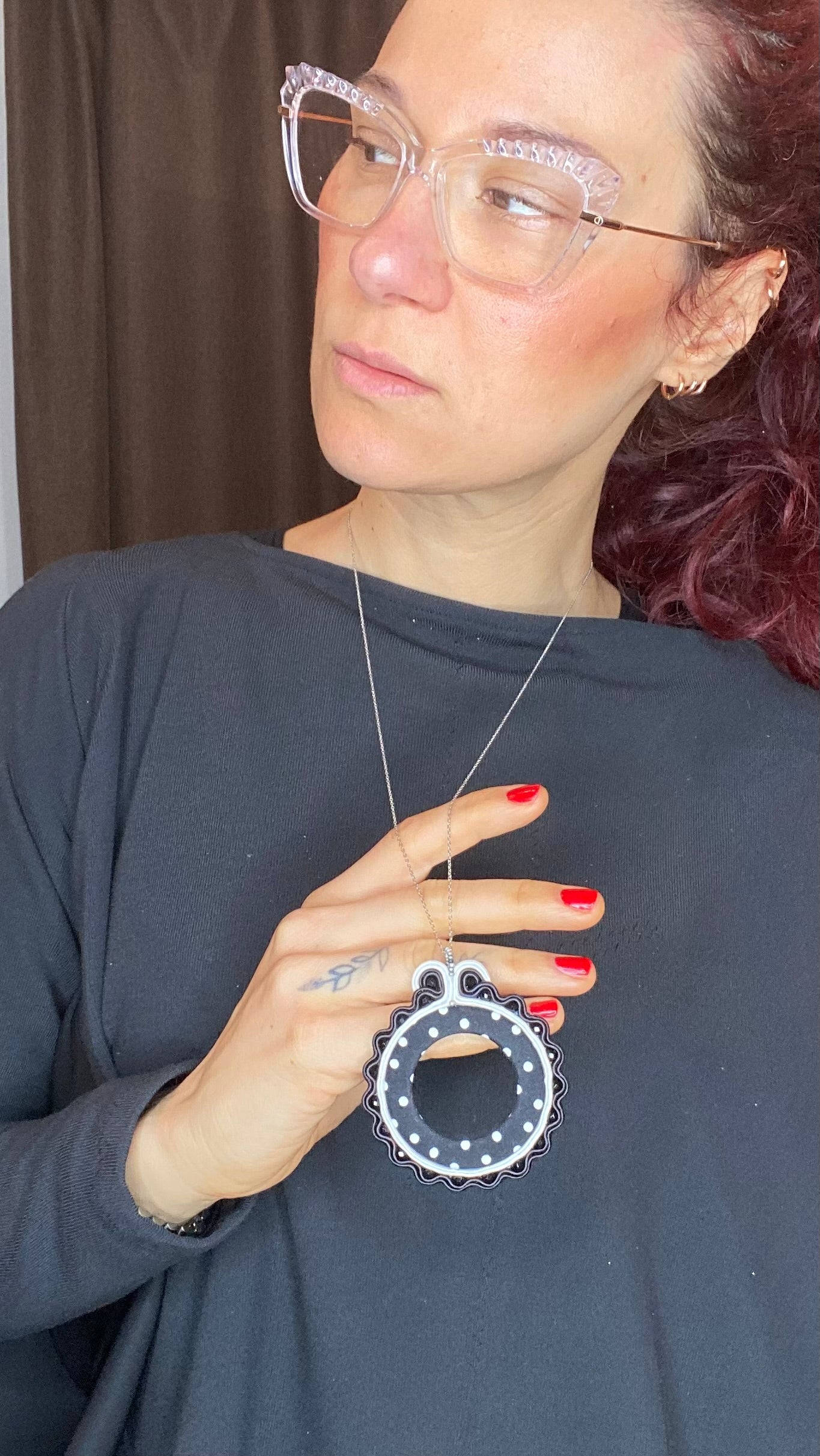 Collana/ciondolo Pois