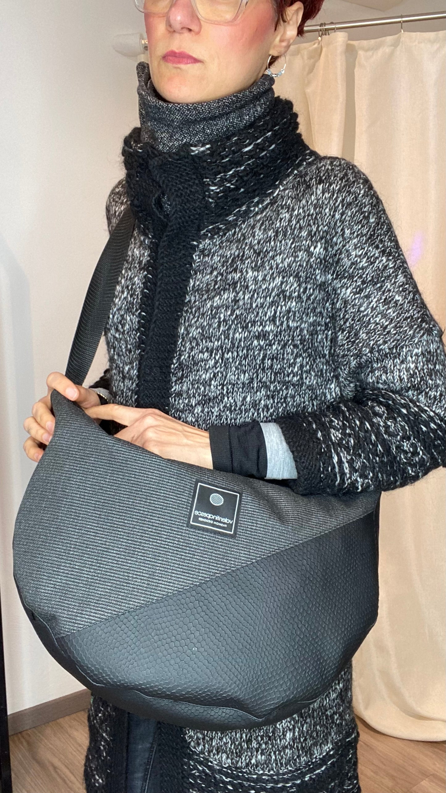 Borsa Patch Luna grande