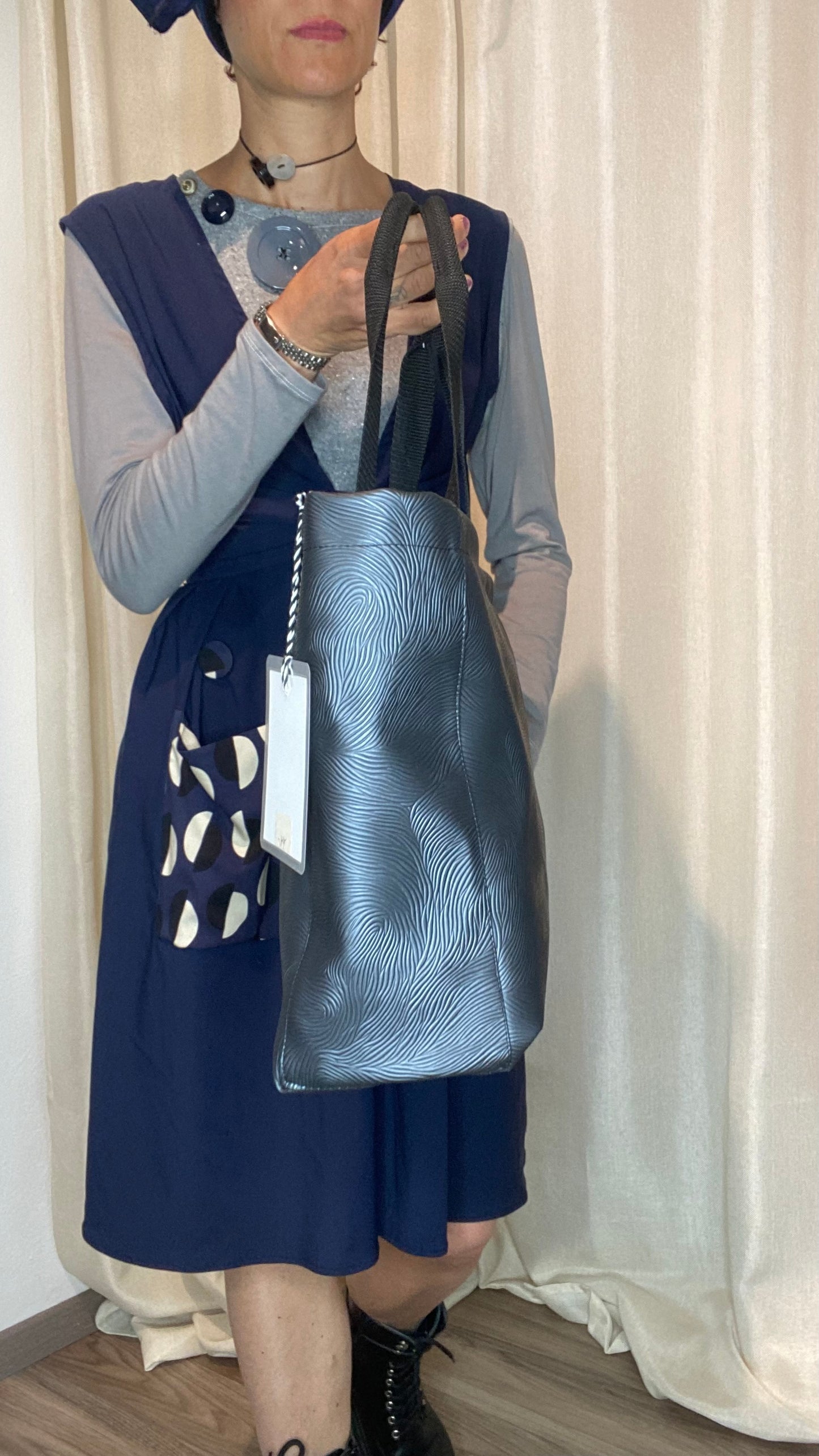 Borsa Clelia London Grey