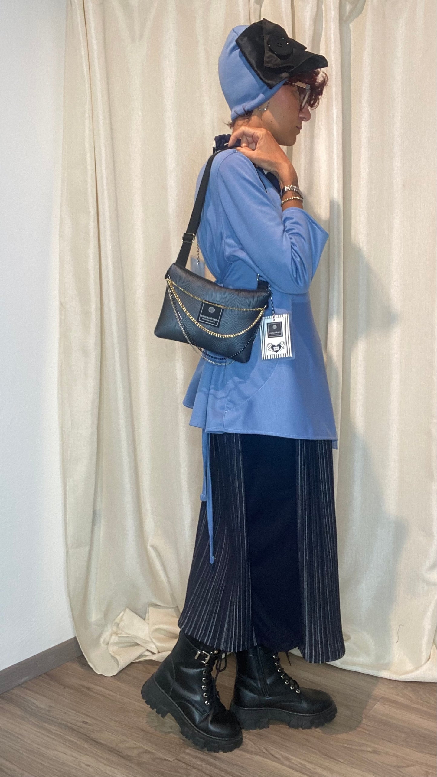 Borsa London Grey mini