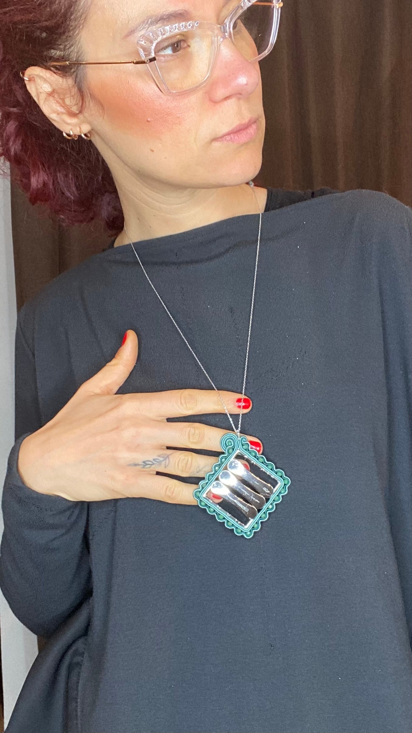 Collana/ciondolo Fiamma