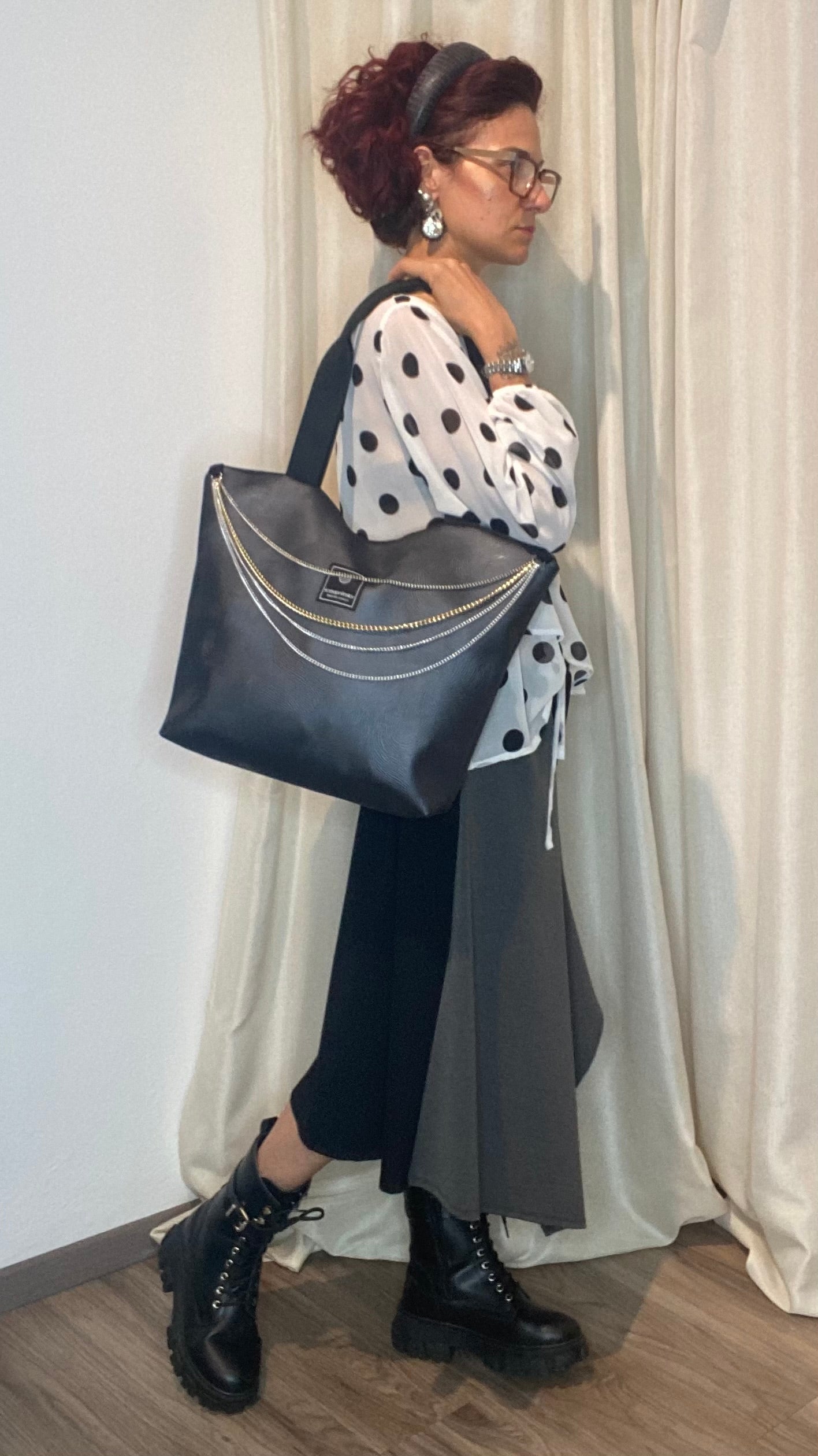 Borsa Onda London Grey
