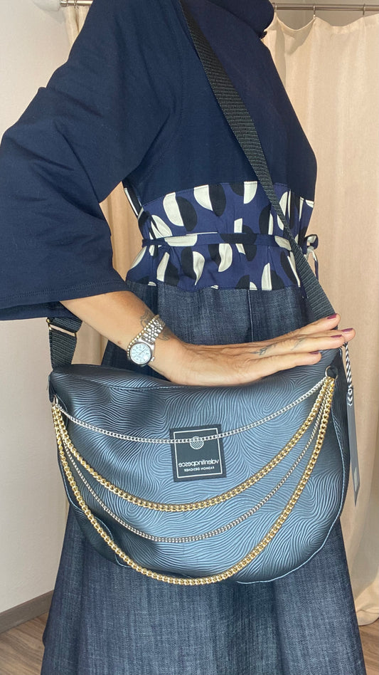 Borsa Luna London Grey piccola