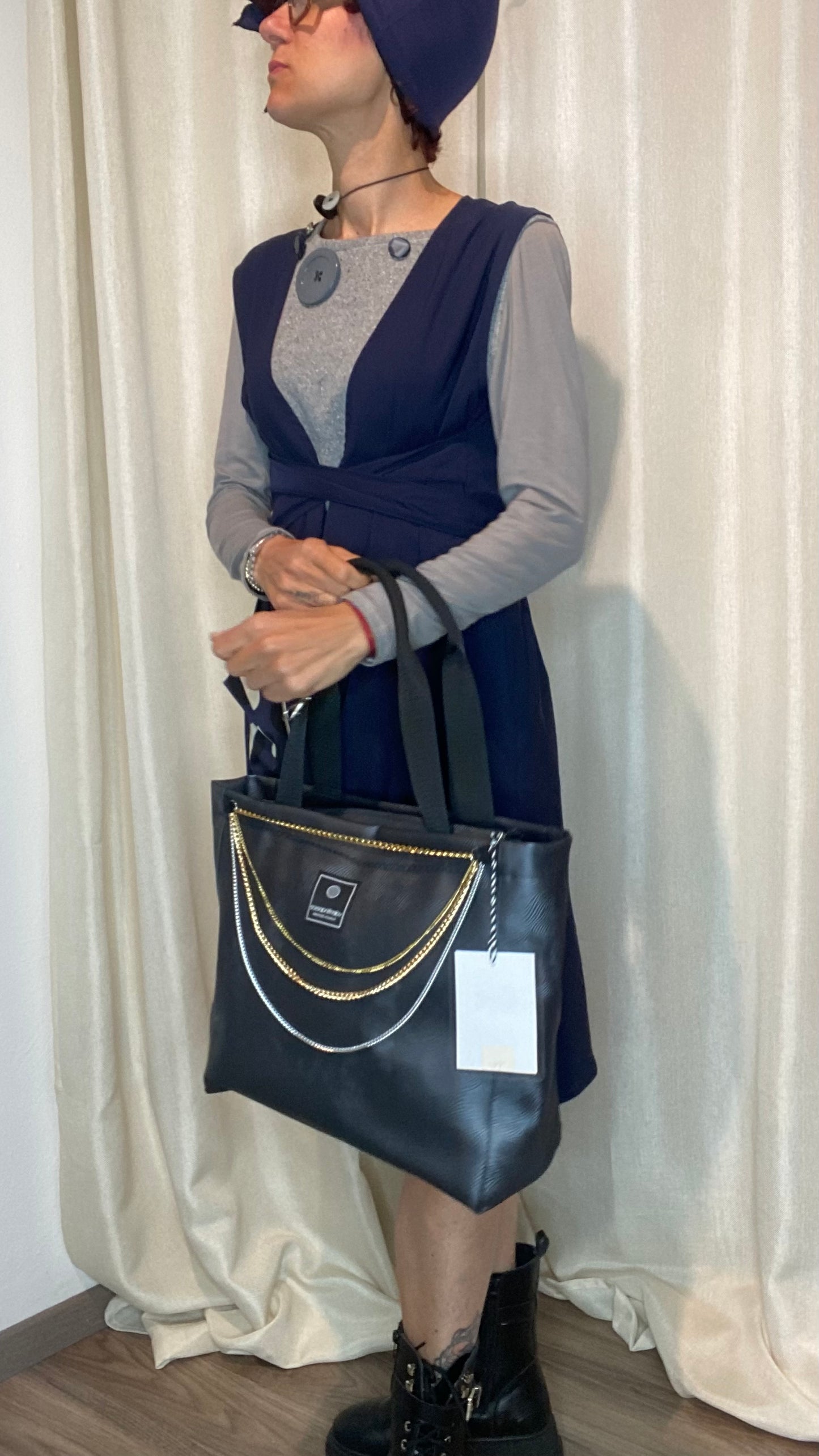 Borsa Clelia London Grey