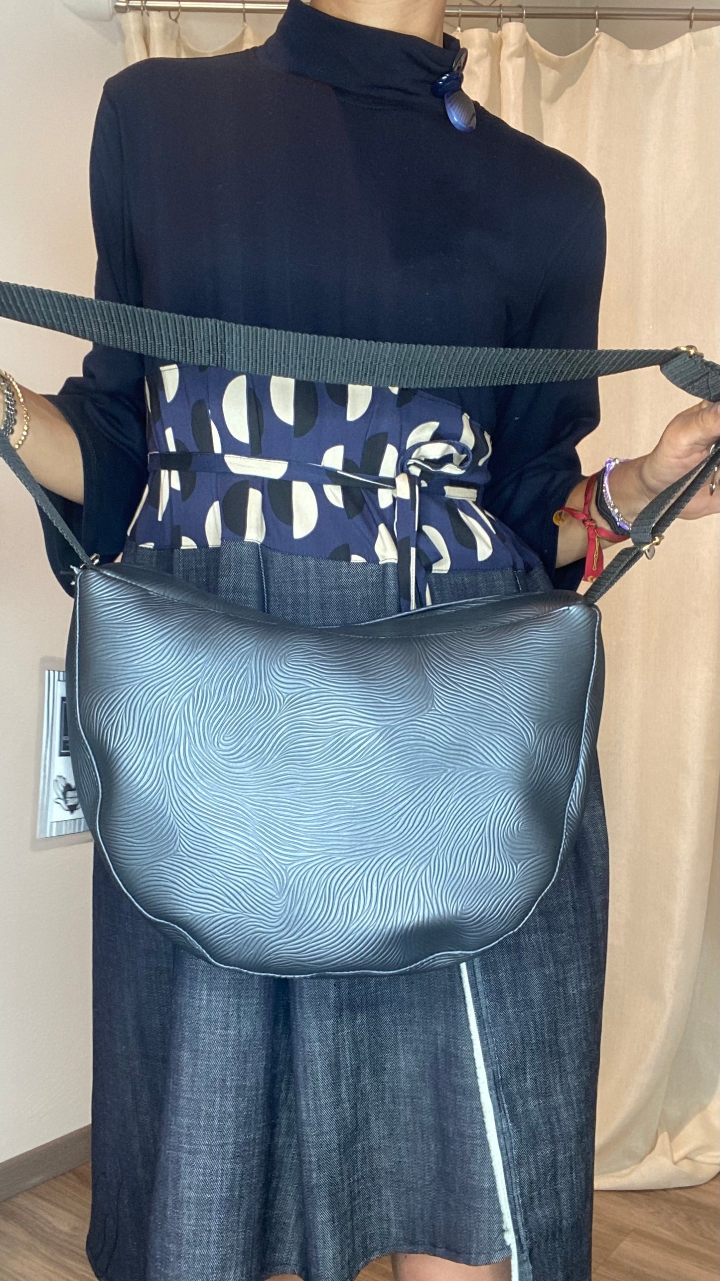 Borsa Luna London Grey piccola