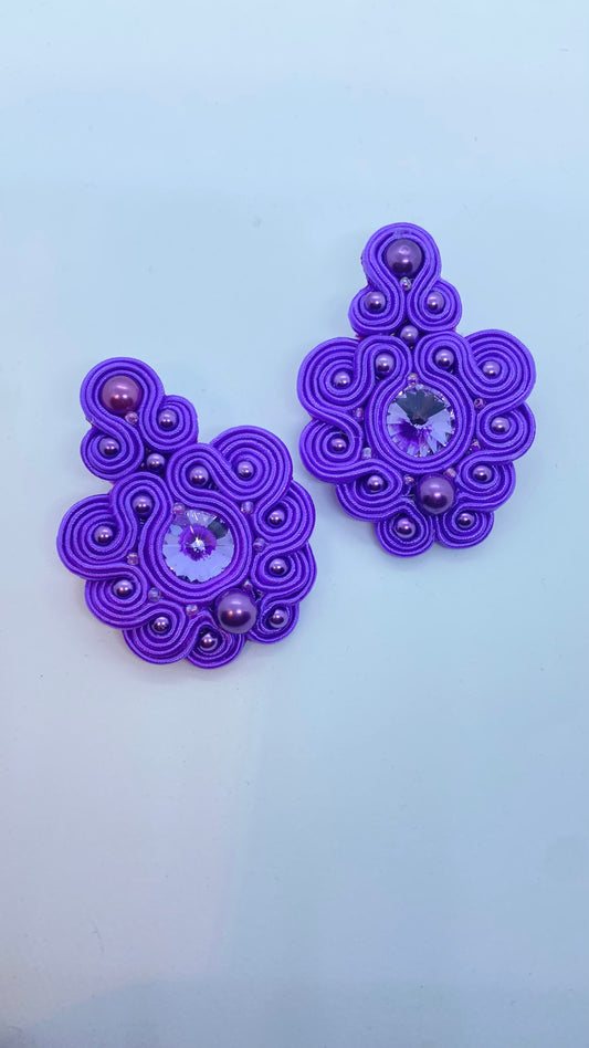Orecchini Viola
