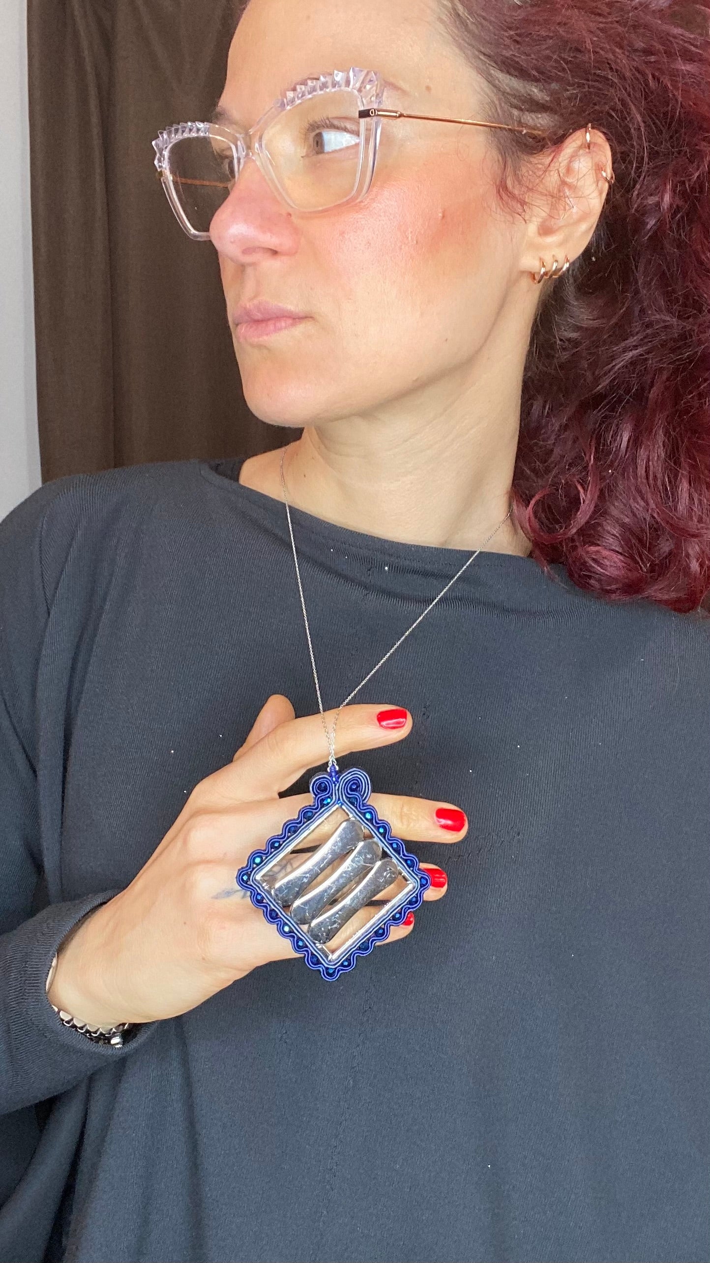 Collana/ciondolo Fiamma