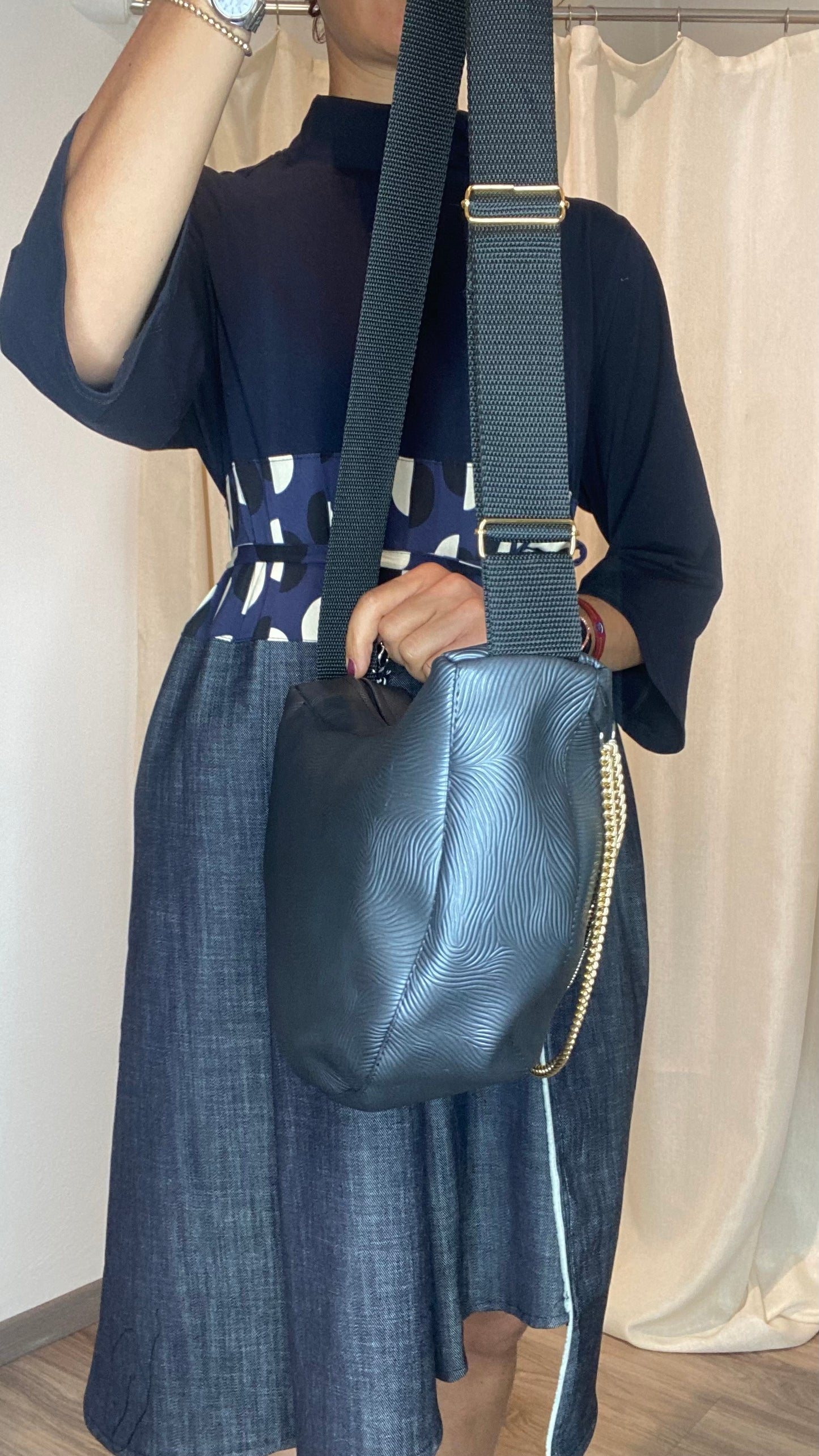 Borsa Luna London Grey piccola