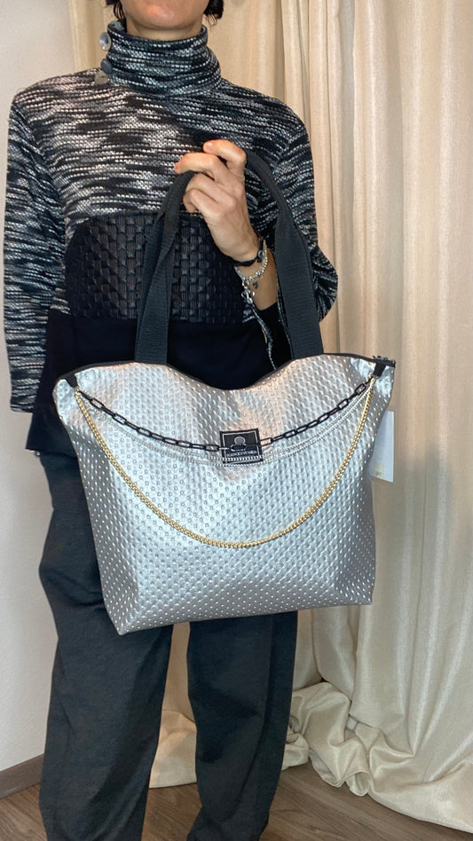 Borsa Onda Silver