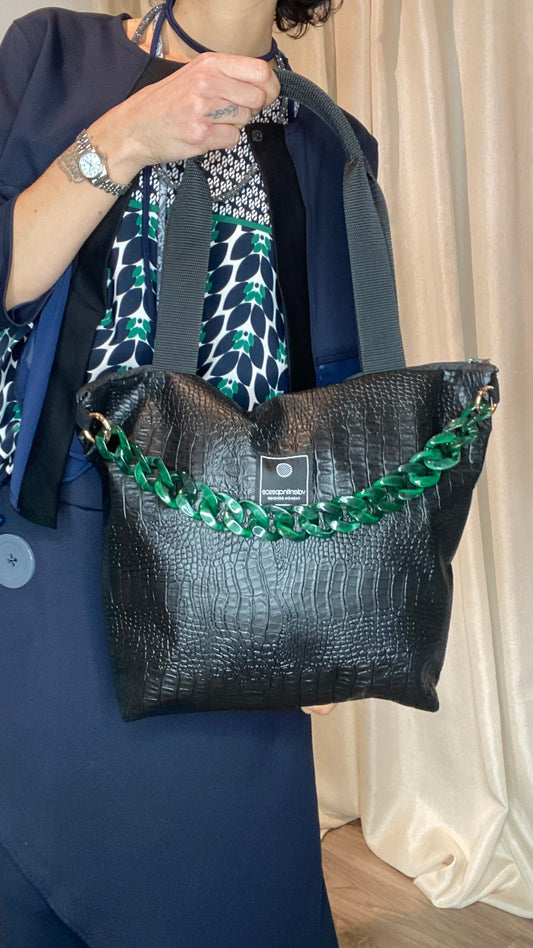 Borsa La Classica Color Black