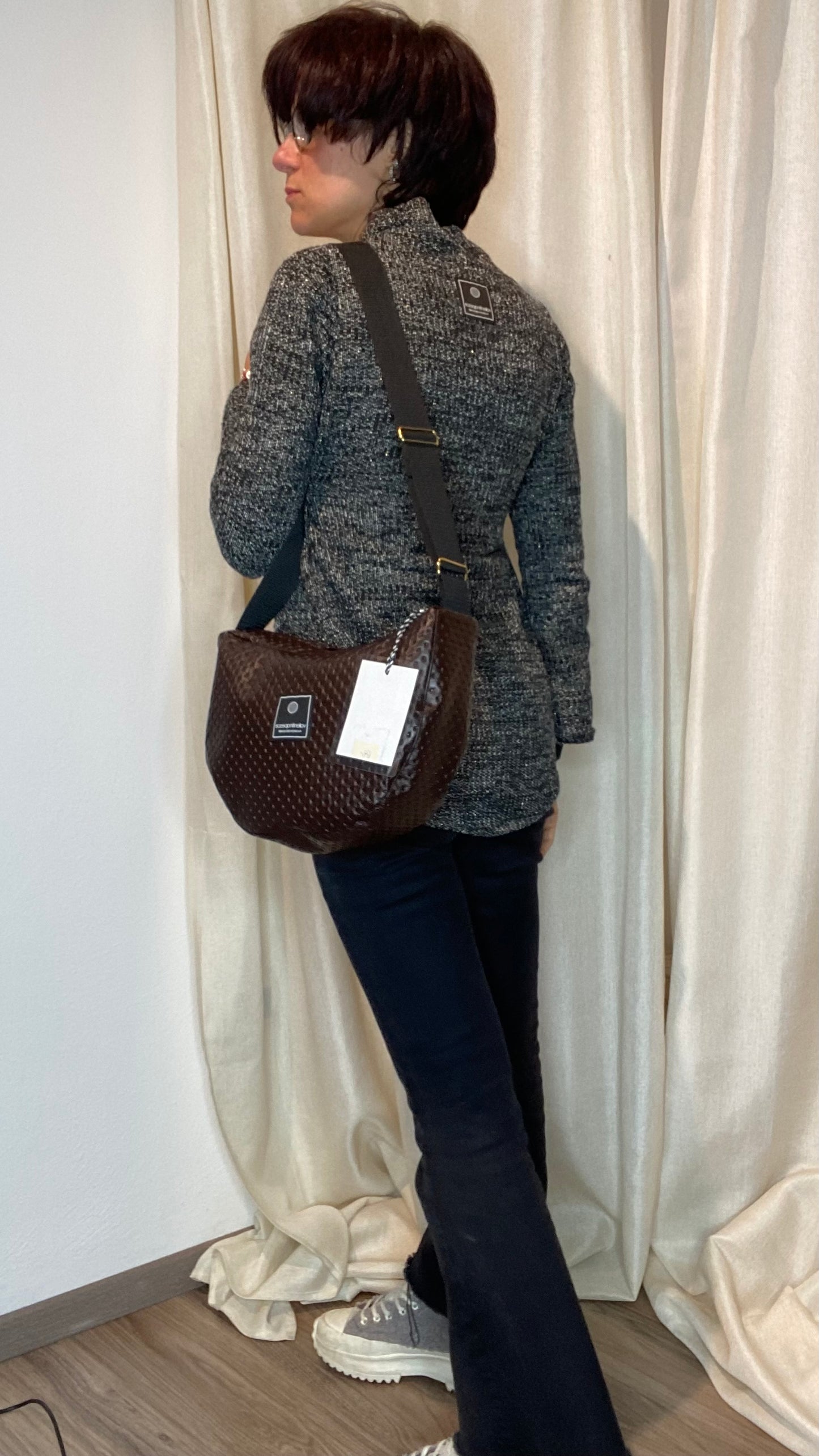 Borsa Luna Piccola Beaver