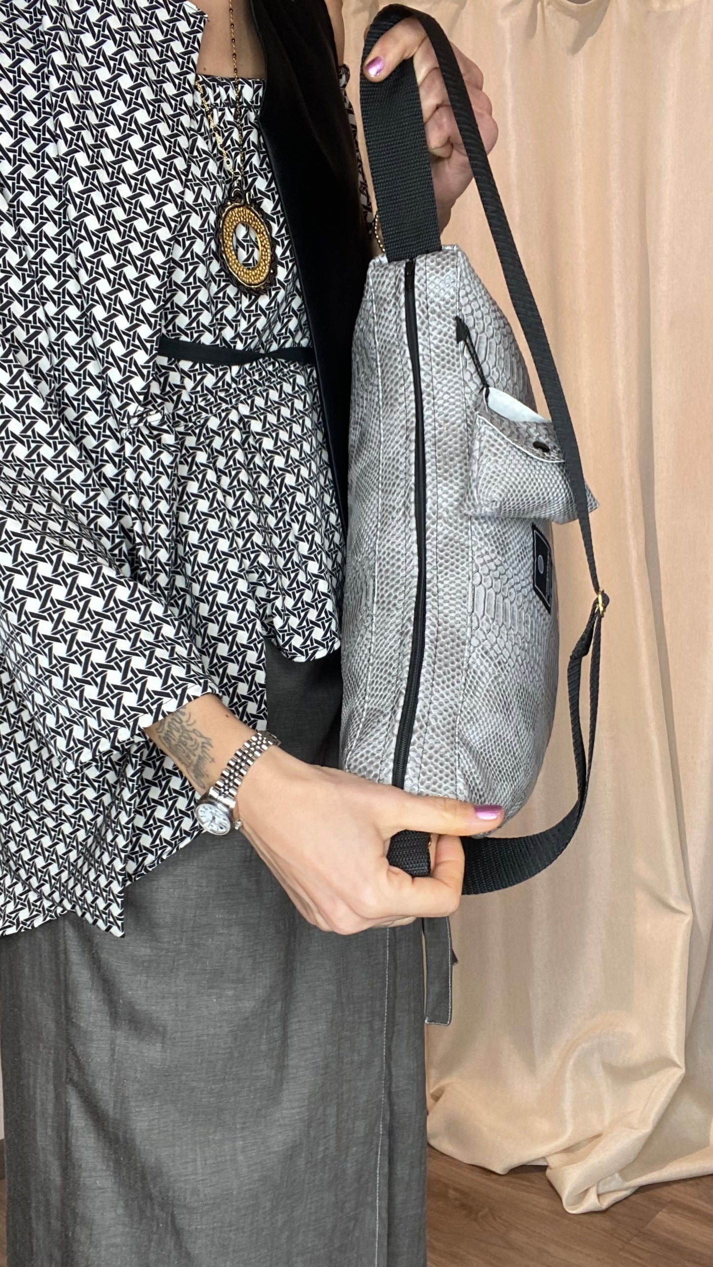 Borsa Luna Grande Snake
