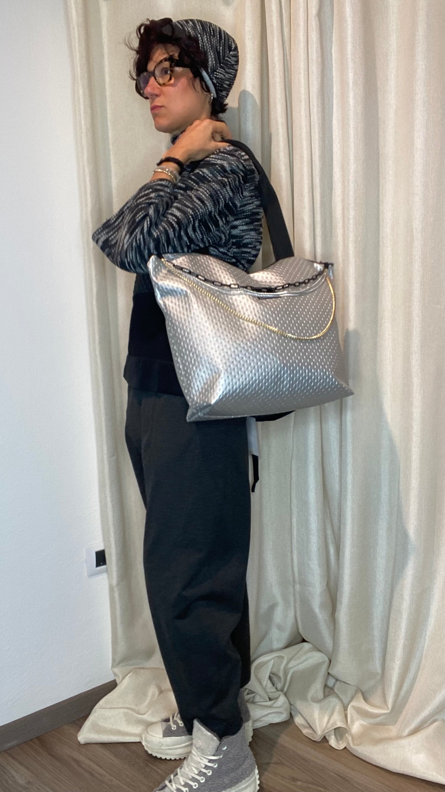 Borsa Onda Silver