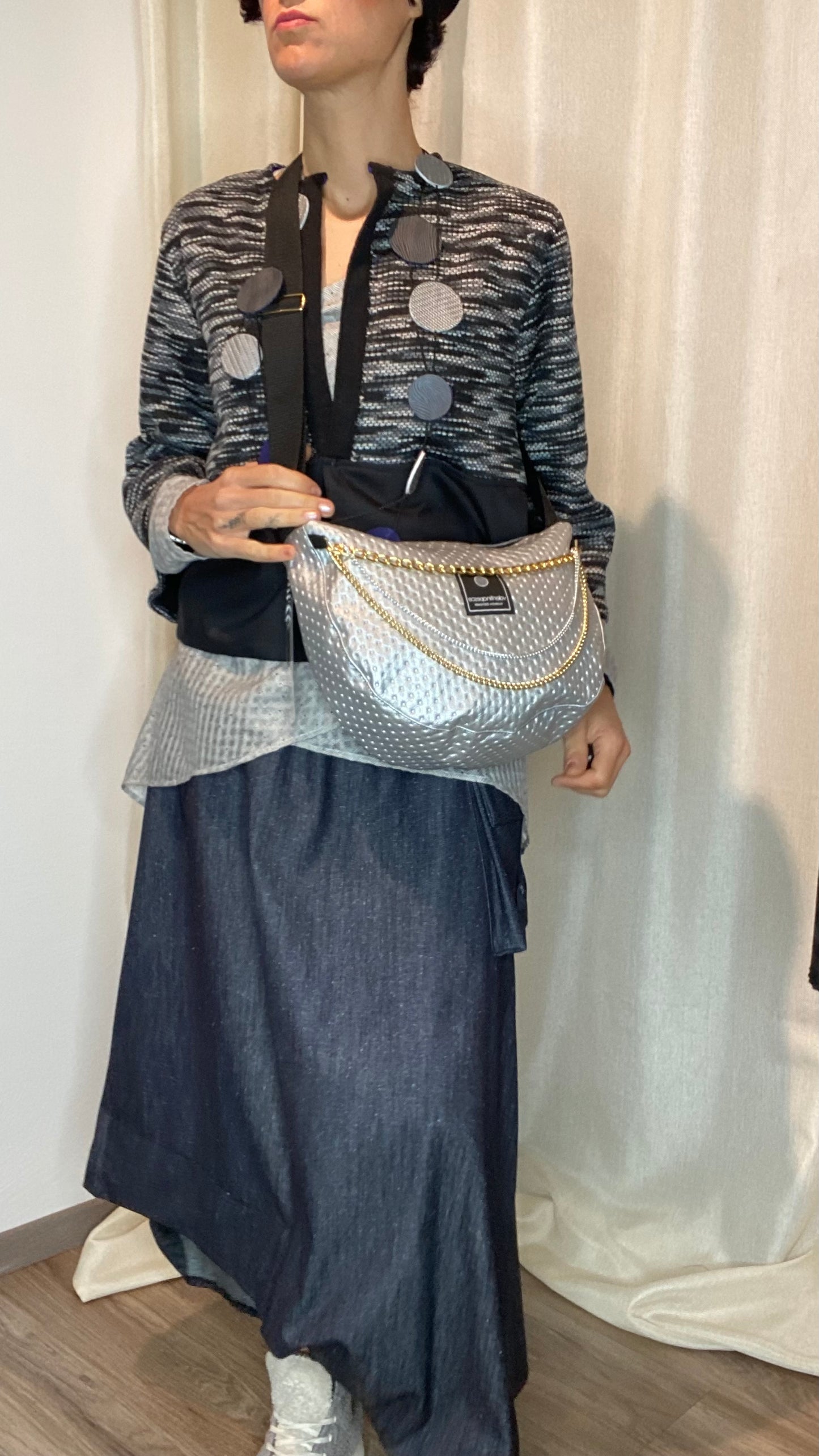 Borsa Silver Luna piccola