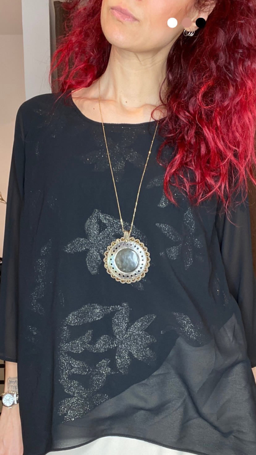 Collana/ciondolo Madreperla
