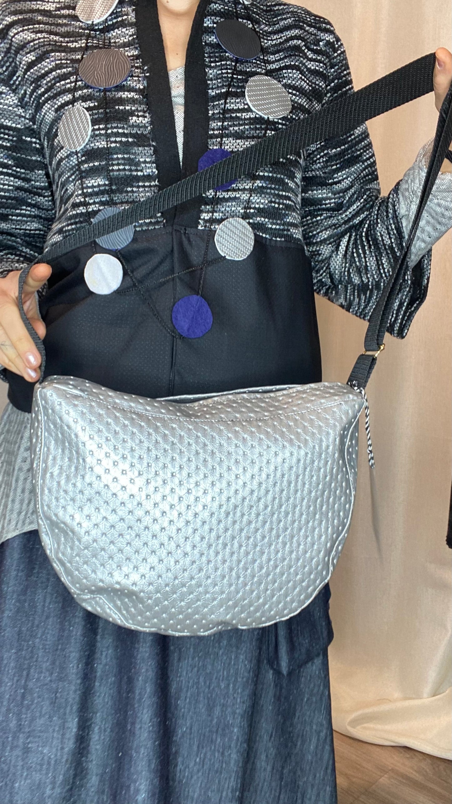 Borsa Silver Luna piccola