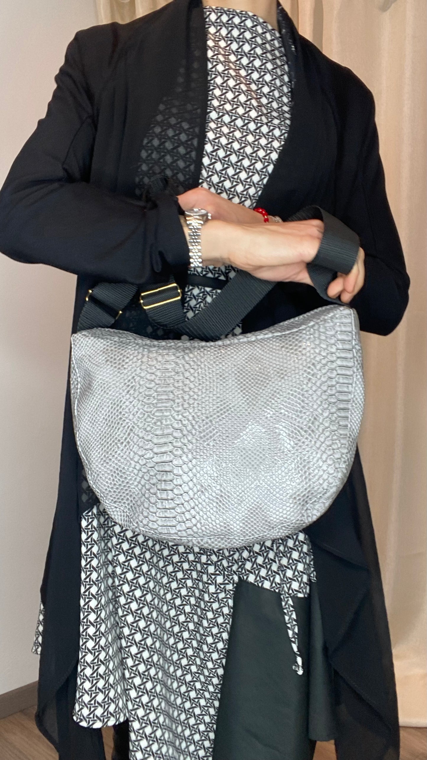 Borsa Luna Piccola Snake