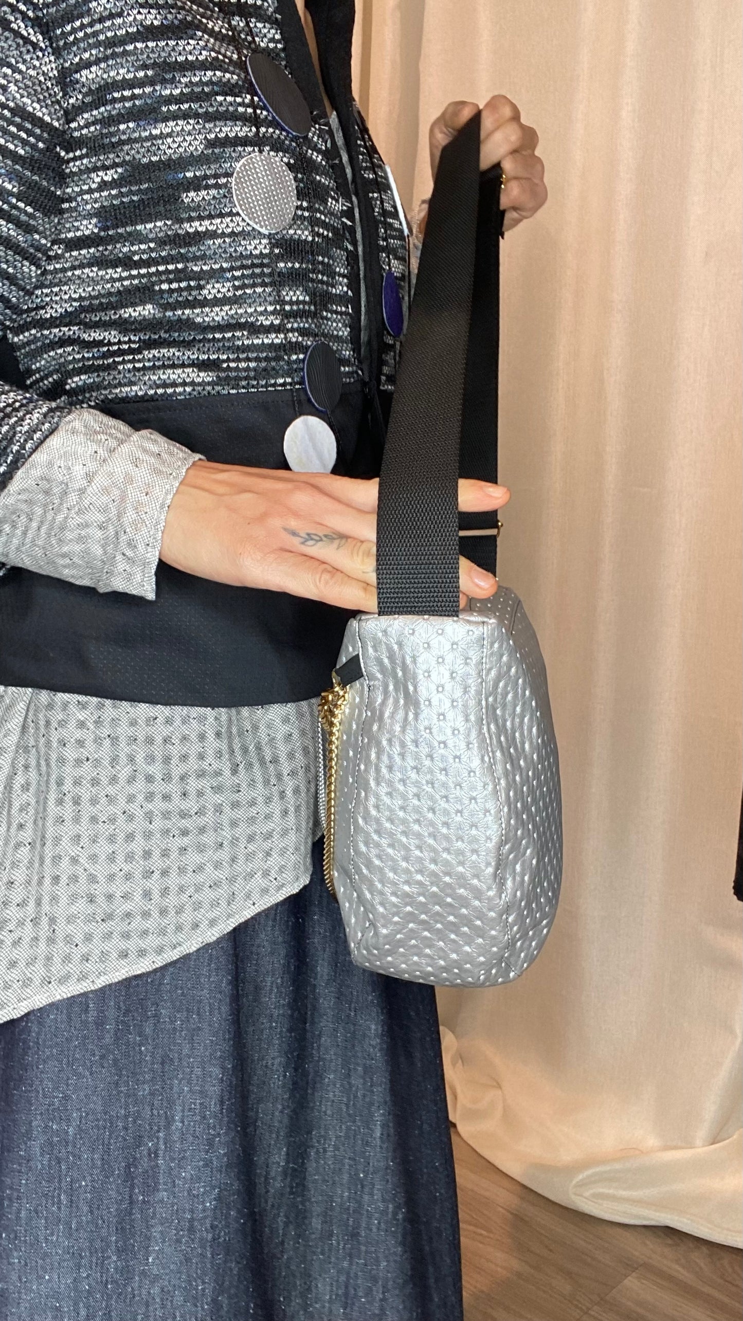 Borsa Silver Luna piccola