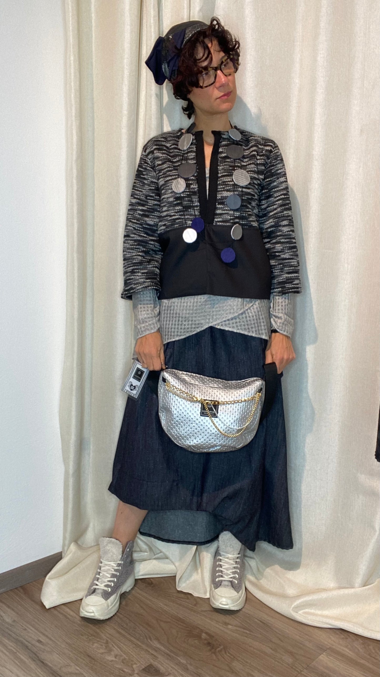 Borsa Silver Luna piccola