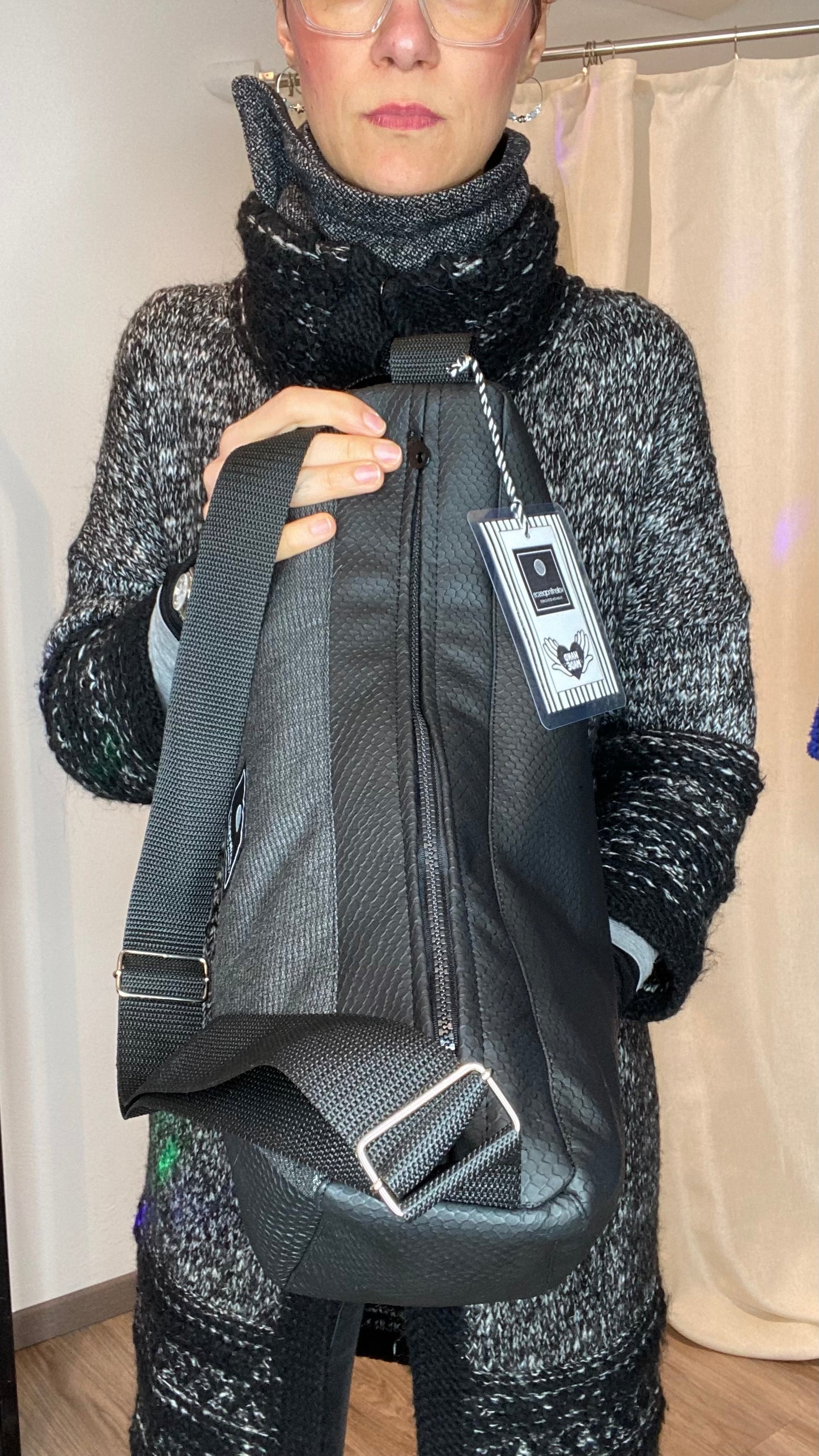 Borsa Patch Luna grande