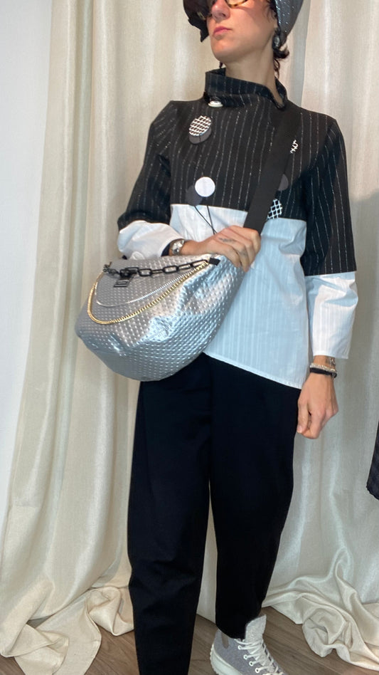 Borsa Silver Luna grande