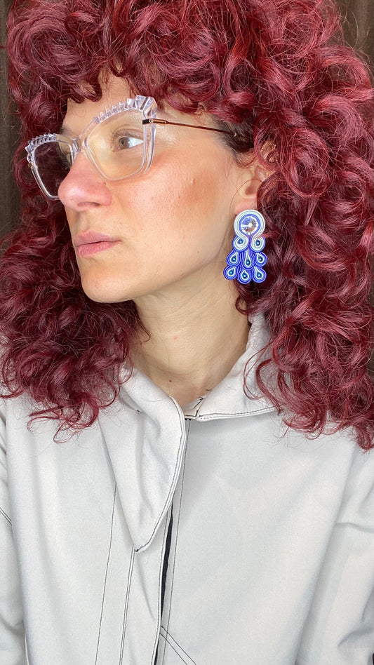 Orecchini Pavone