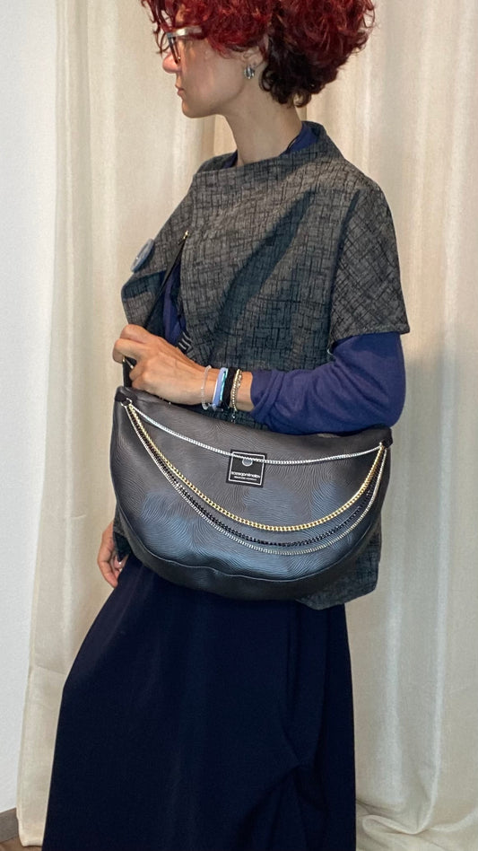 Borsa Luna London Grey grande