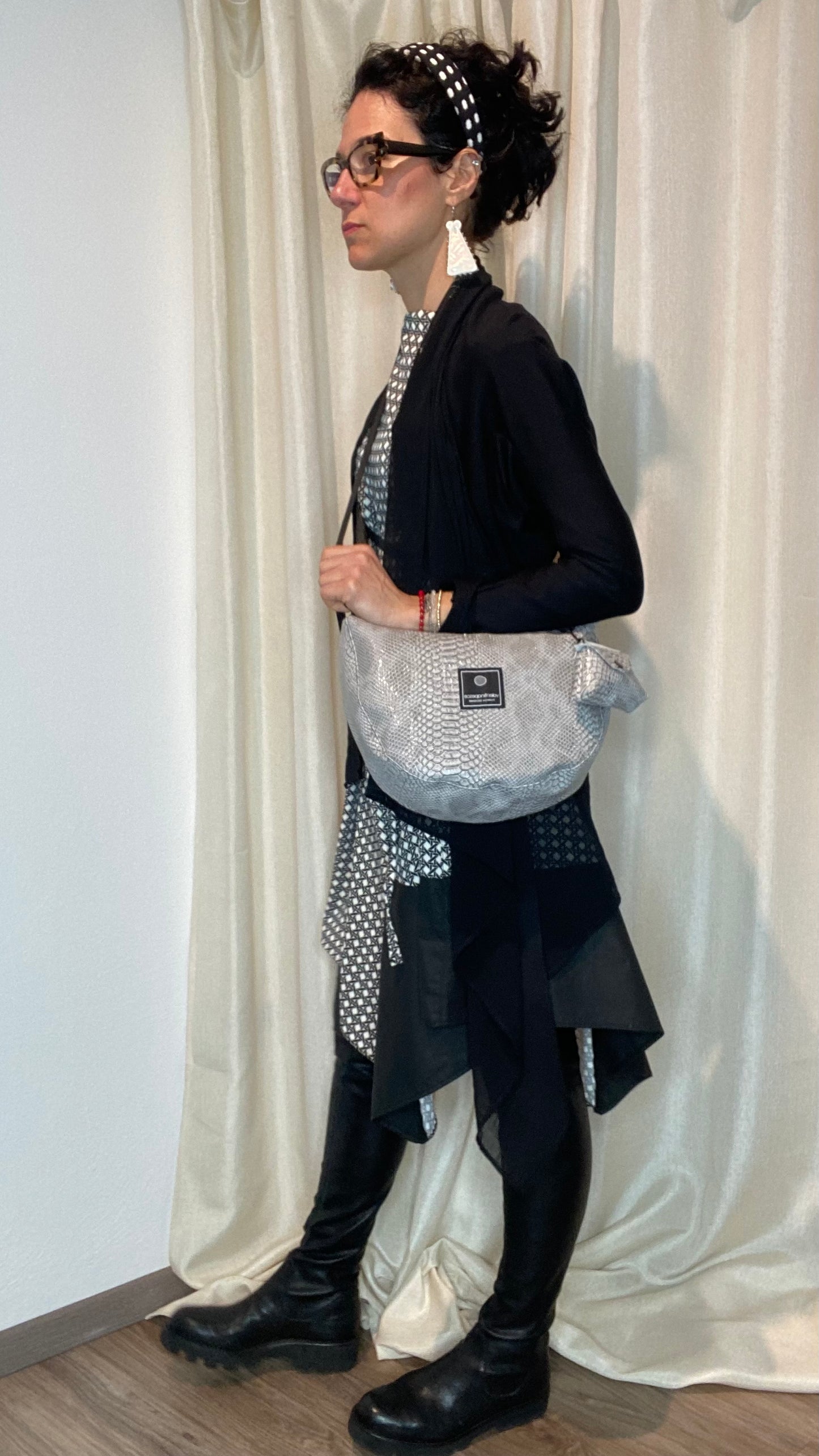 Borsa Luna Piccola Snake